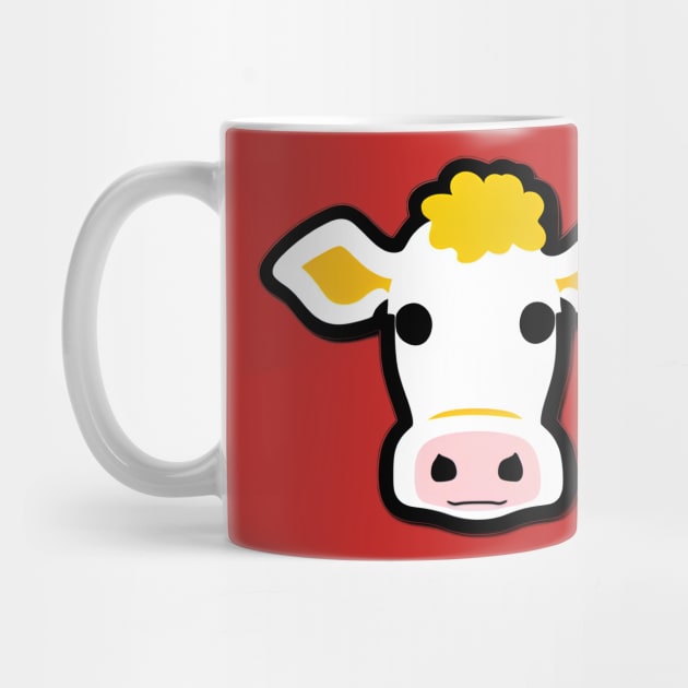 Moo-velous Cow: A Playful Cartoon Design for Your Everyday Delight by AlienMirror